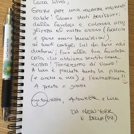 La Casa Del Sole Appartement *